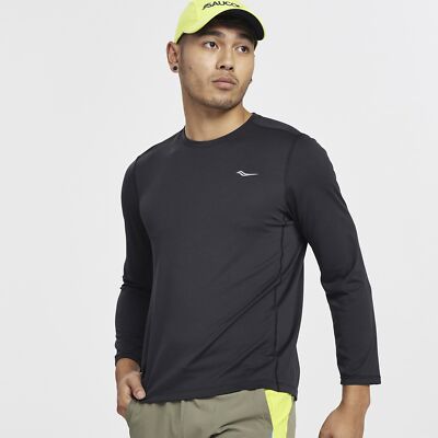 

Мужская одежда с длинным рукавом Saucony с секундомером