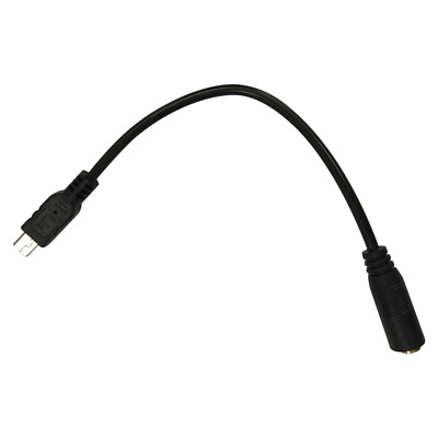 Andoer Mini USB to 3.5mm Mic Microphone Adapter Cable Cord for Gopro  X3Z9