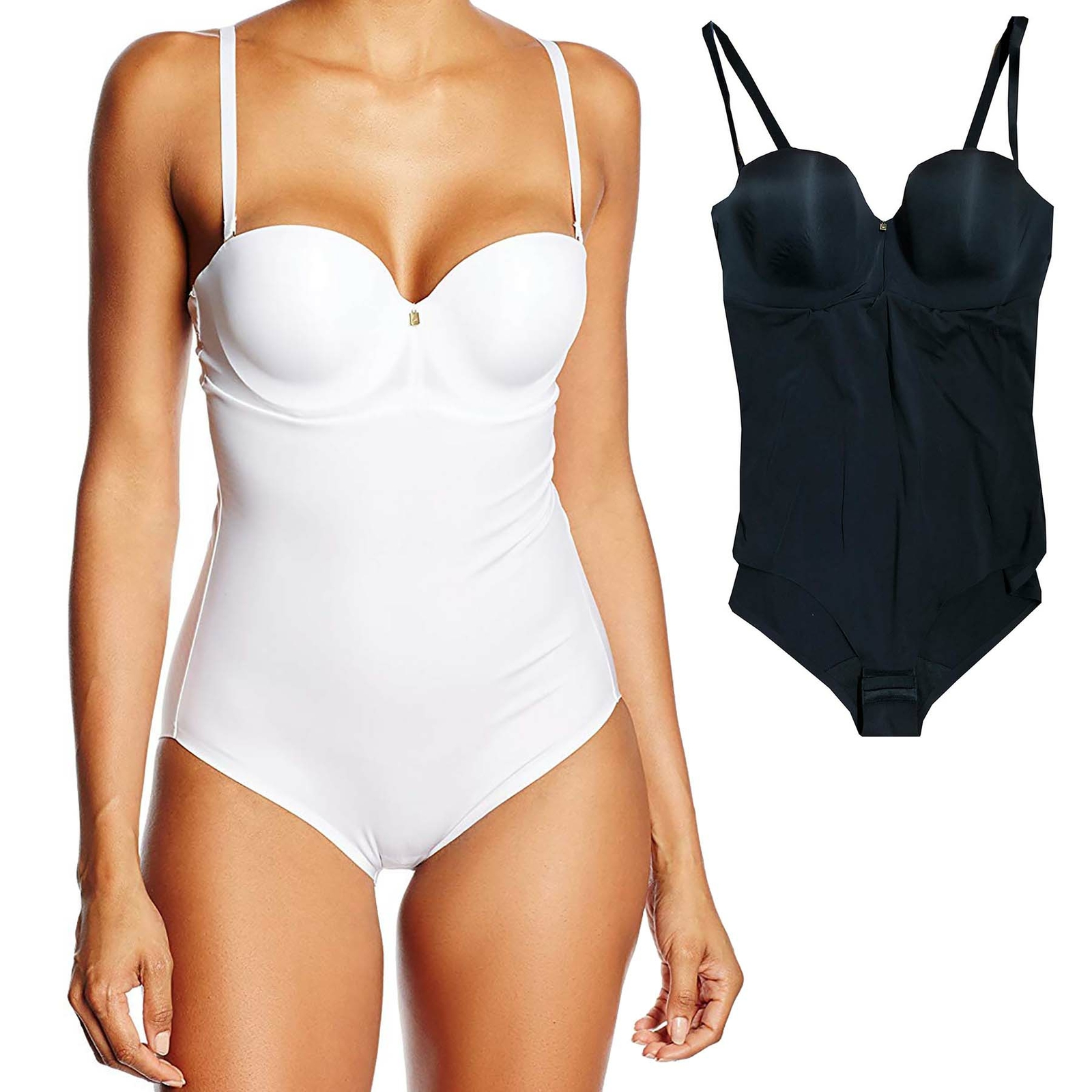 Triumph Body Make-Up Body mit Bügel Multiway Miederkleid abnehmbare Träger NEU