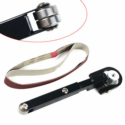 Belt Sander Attachment for 100 Electric Angle Grinder Sanding Belt Adapter