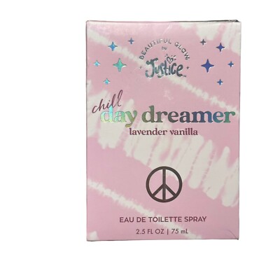 Beautiful Glow Justice Eau De Toilette Spray Chill Day Dreamer Lavender Vanilla