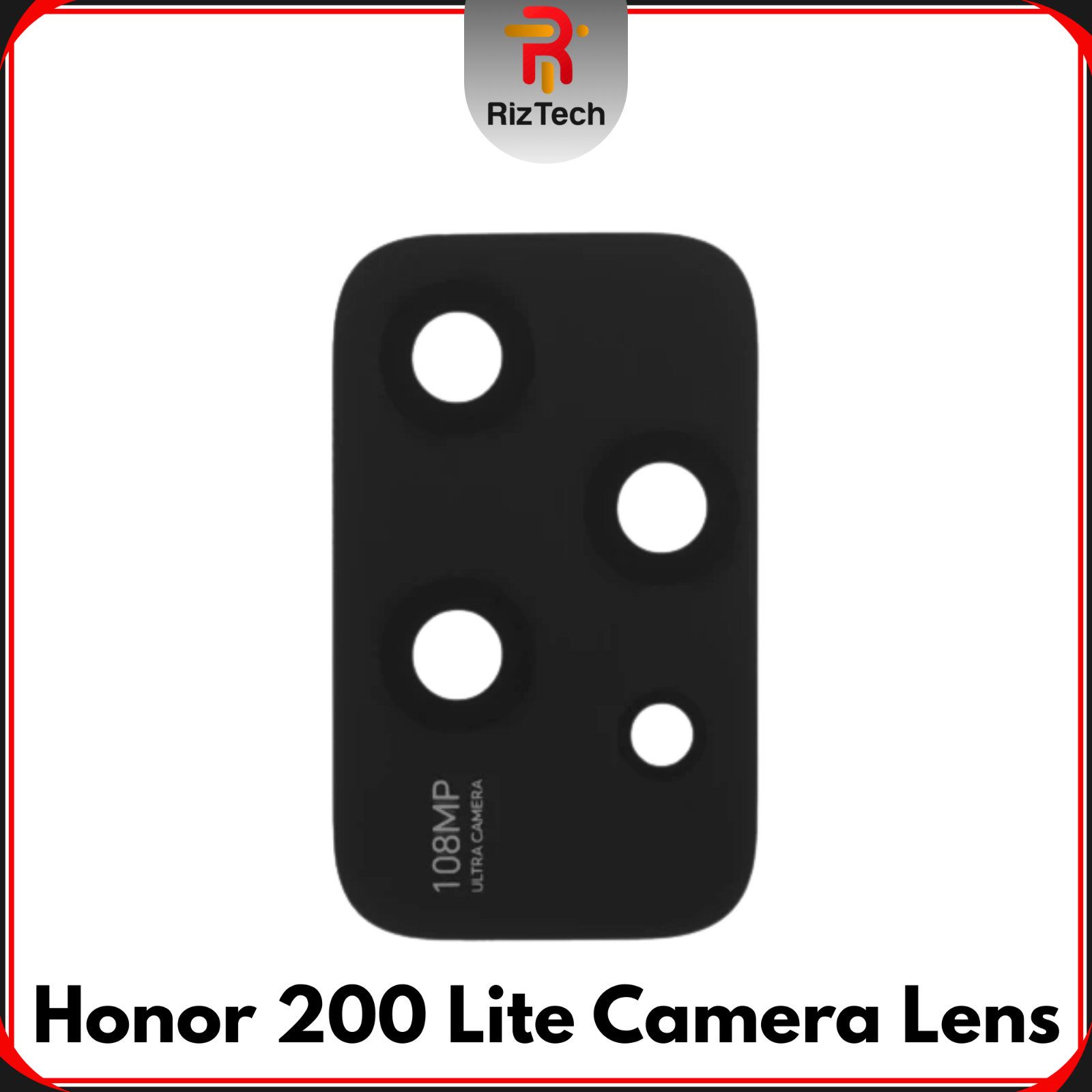For Honor 200 Lite Rear Back Camera Lens Glass
