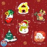 Fridge Magnets for Kids, Large Cute Christmas Fridge Magnets for Toddlers 1-3, Soft Full Back Toddler Magnet for Refrigerator Educational Learning Toys for Boys Girls, Magnet for Kids Birthday Gifts