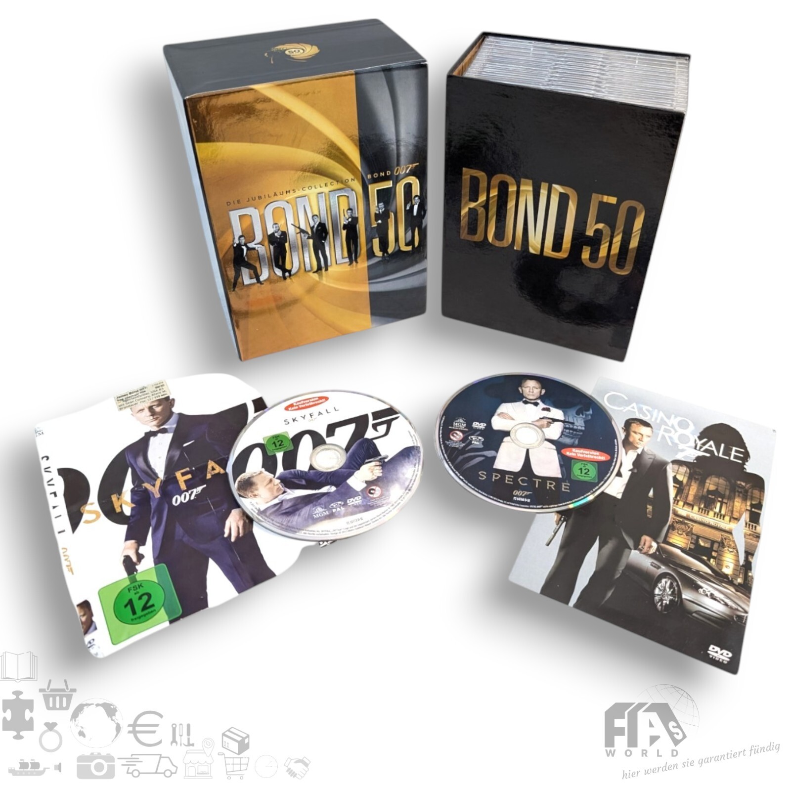 BOND 50 DVD-Deutsch PAL