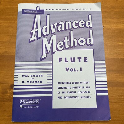 Rubank Advanced Method Flute Vol. 1
