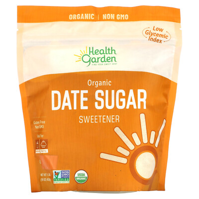 Organic Date Sugar Sweetener, 16 oz (453 g)