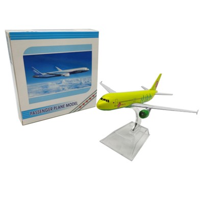 1/400 16cm Russia Air Siberia S7 A320 Airplane Model Diecast Aircraft Display D