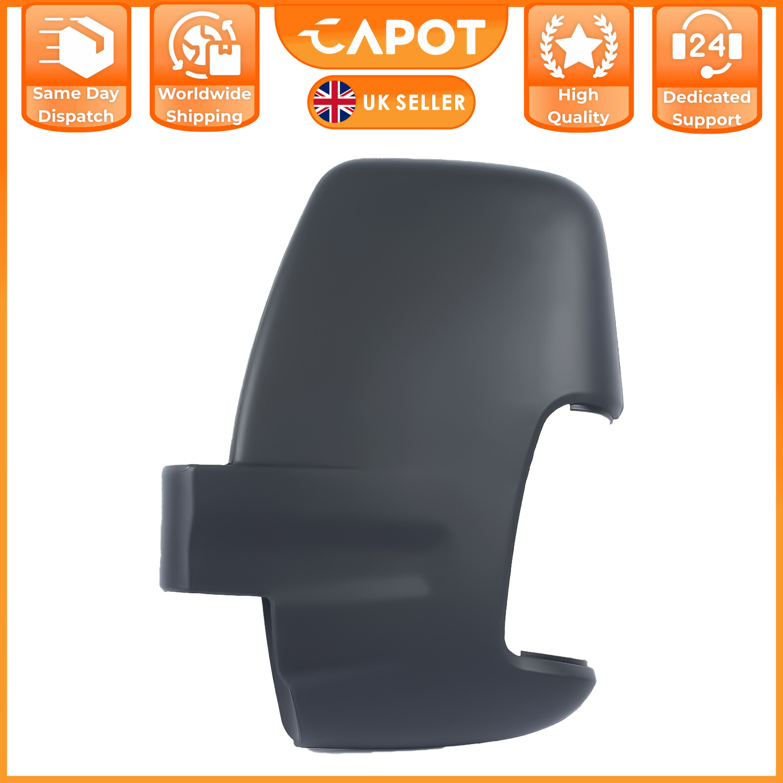 For Ford Transit MK8 Left Side Door Wing Mirror Cap Cover 1823809 (2014 On)