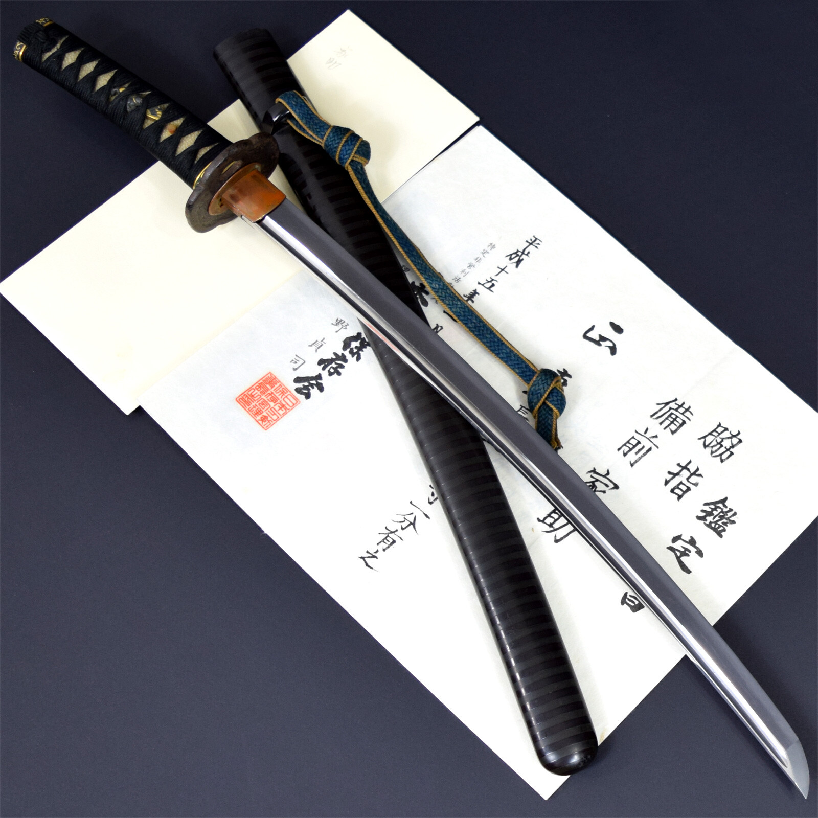 Authentic NIHONTO JAPANESE SWORD WAKIZASHI IESUKE 家助 Authentic NIHONTO JAPANESE SWORD WAKIZASHI IESUKE 家助