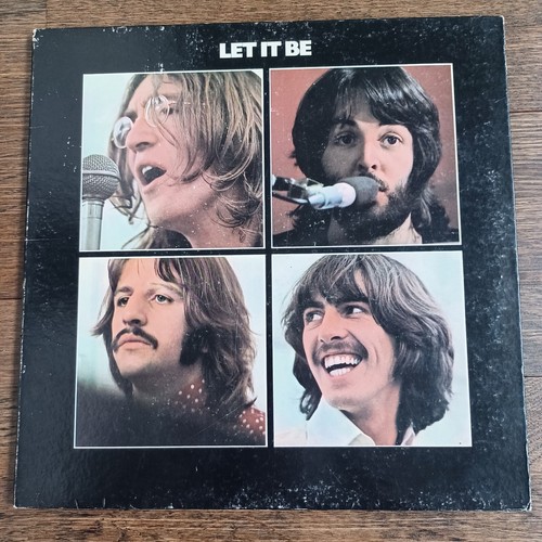 THE BEATLES Let It Be 1970 Red Apple AR 34001 Phil + Ronnie