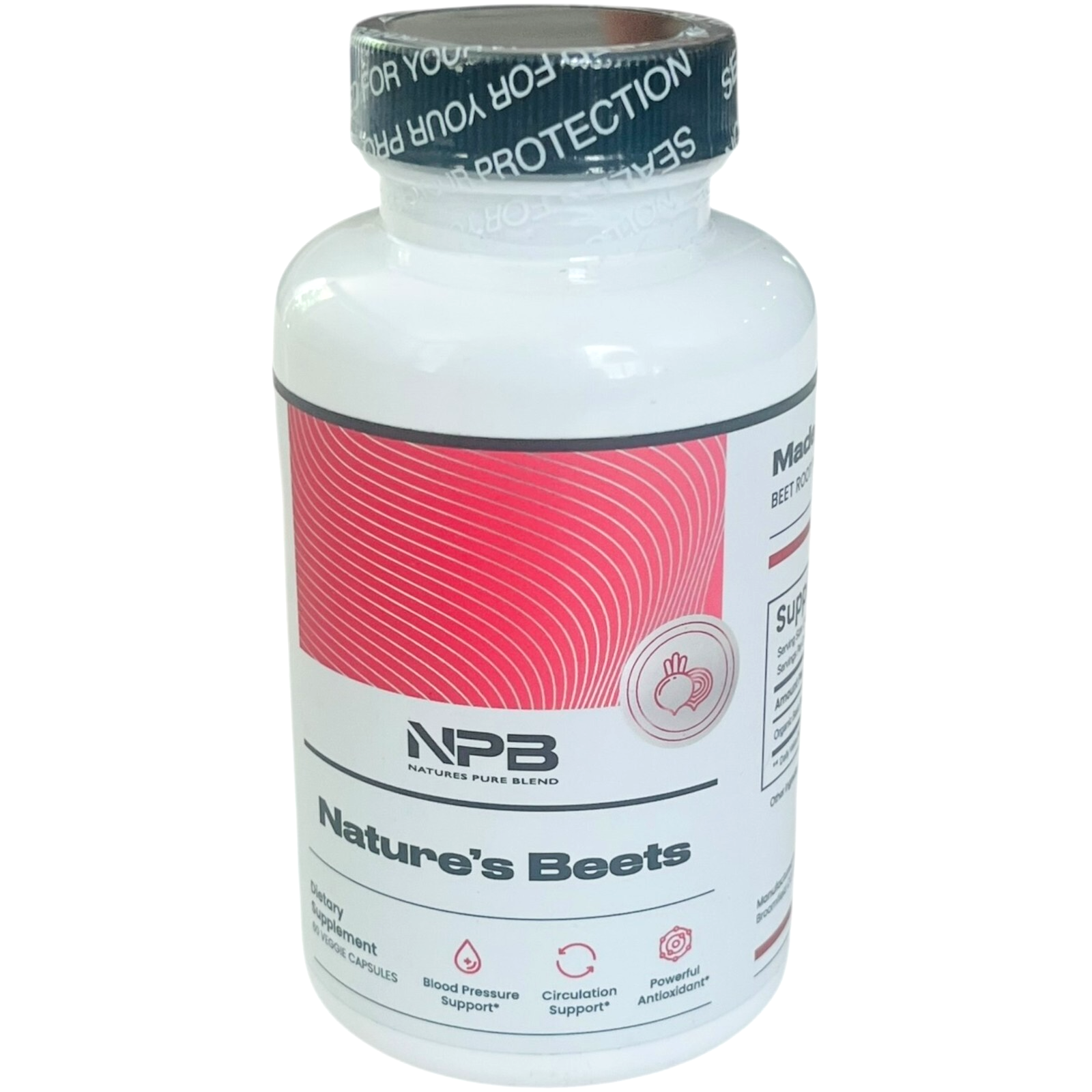 Nature's Pure Blend NPB Nature's Beets - 60 Capsules - EX 03