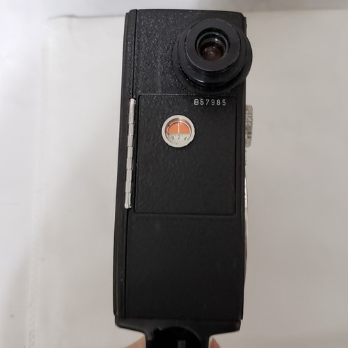 Bolex Paillard K2 8mm Camera With Case and Kern Vario-Switar Lens f=8 - 36mm