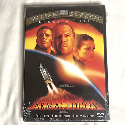 Armageddon DVD Bruce Willis Sci-Fi Action Widescreen Sealed PG-13