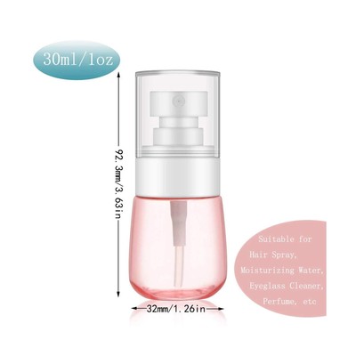 Spray Water Bottle Hair Mister, Fine Mist Stylist Sprayers 360 Empty Small Mi...