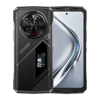 DOOGEE V40 Pro 5G Dual Screen Rugged Phone 16Gb+512Gb 200MP + 3.0X Optical Zoom