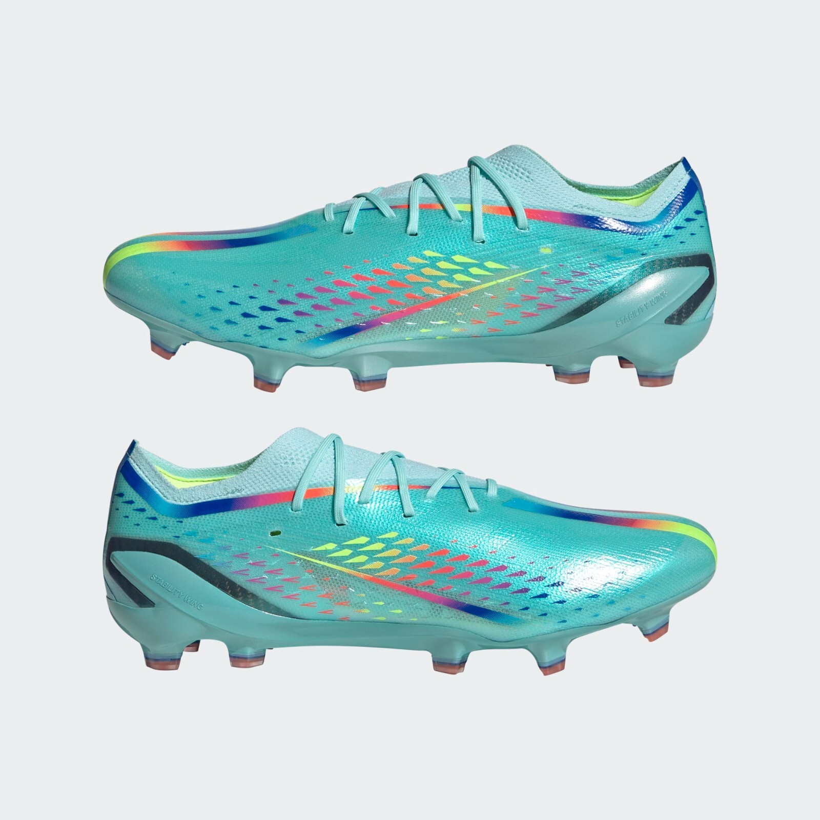 Adidas X Speed Portal.1 FG Men's Aqua Football Soccer Shoes Size