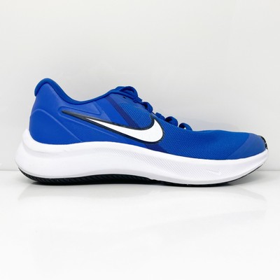 

Nike Boys Star Runner 3 DA2776-400 Синие кроссовки для бега Размер 4Y, Синий, Star Runner 3