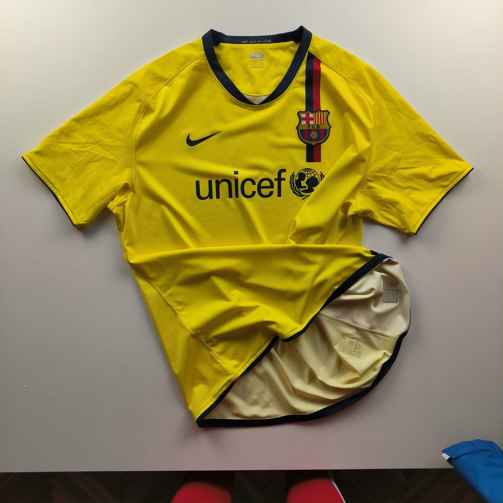 FC Barcelona 2008-09 Nike away Player Issue football jersey shirt
