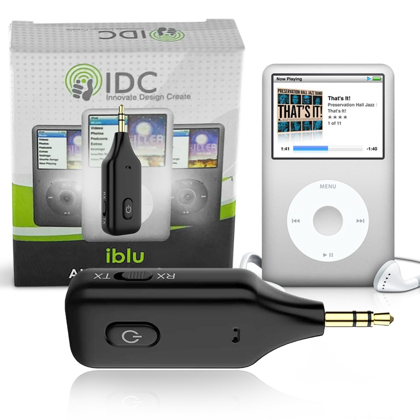 Bluetooth Transmitter Dongle 4 Ipod Nano Classic Touch Video Mini Shuffle Bluetooth Transmitter Dongle 4 Ipod Nano Classic Touch Video Mini Shuffle