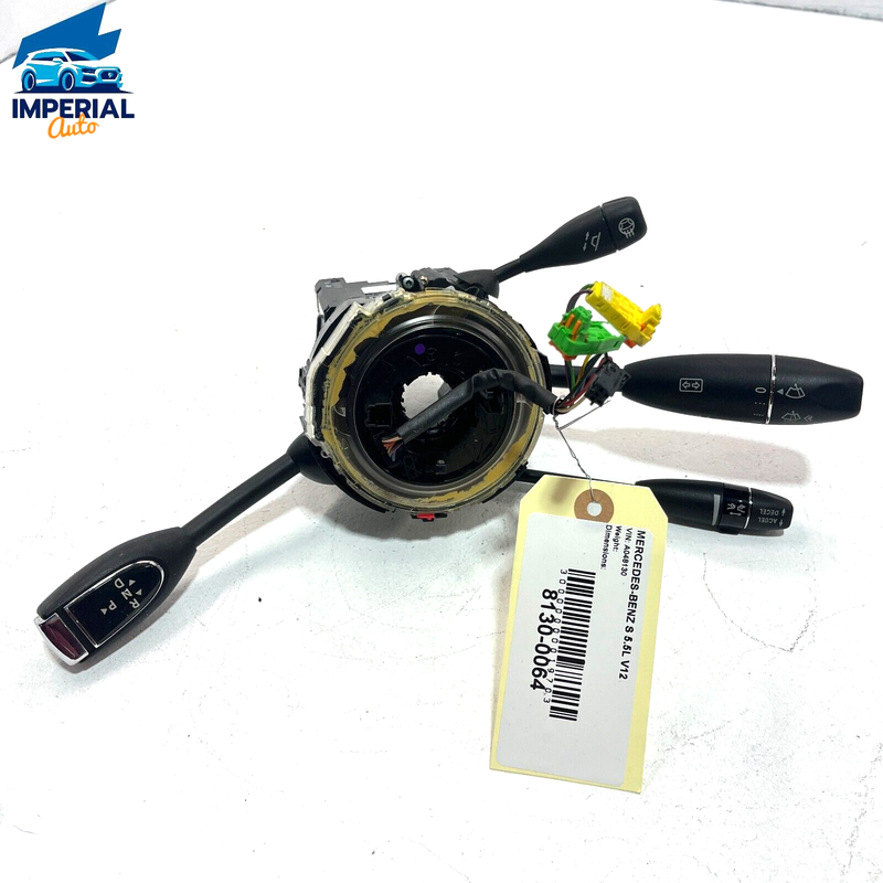 Used 2007-2013 Mercedes W221 S600 Steering Column Clock Spring Switch Shifter OEM