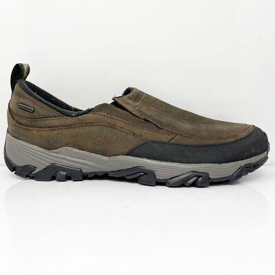 

Merrell Mens Coldpack Ice Moc J49821 Коричневые непромокаемые зимние ботинки, размер 12, Коричневый, Coldpack Ice Moc