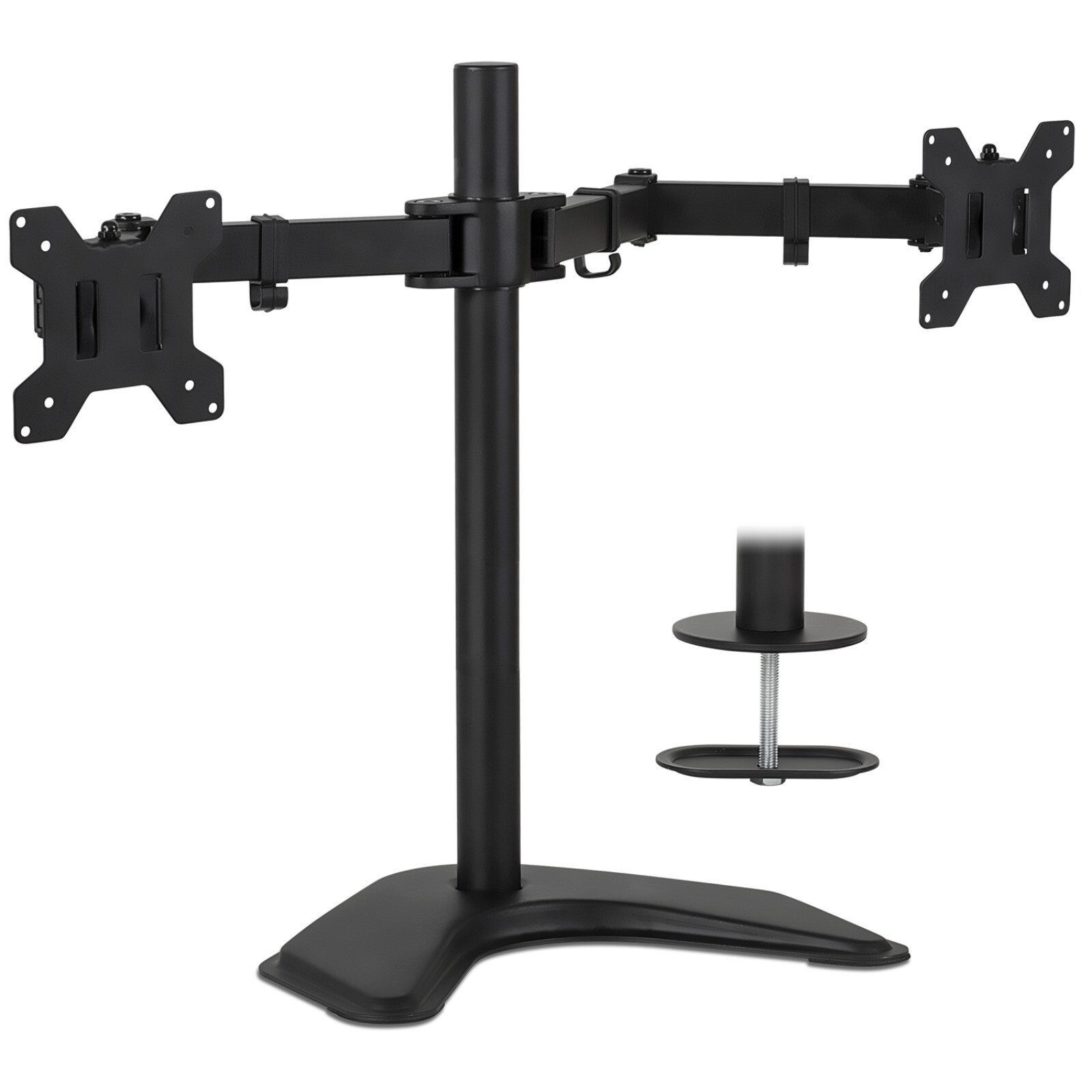 Lcd Screen Monitor Desk Tv Bracket Adjustable Up To 32'' New