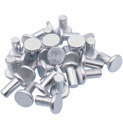 CSK Flat Countersunk Head Aluminum Solid Rivets Dia. 2mm~8mm