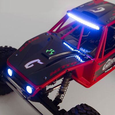 Axial NIB Capra 1.9 4WS 1/10 Unlimited Trail RC Buggy (AXI03022BT2) Black Nitto