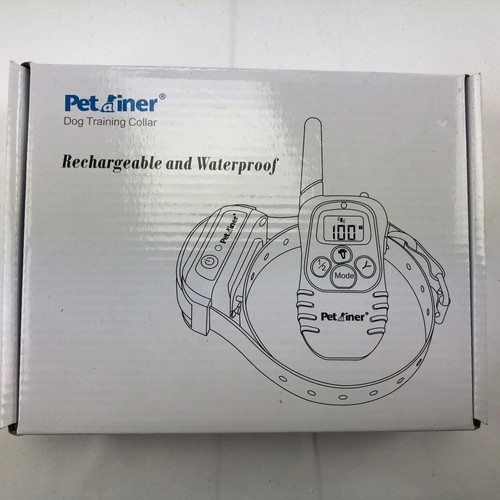 Petrainer Dog Training Collar Waterproof Rechargeable