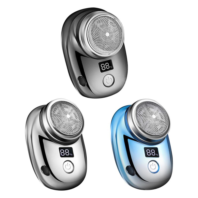 Travel Electric Shaver USB Rechargeable Razor Beard Trimmer 