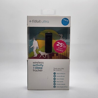 Fitbit Ultra Wireless Activity & Sleep Tracker New  - Sealed