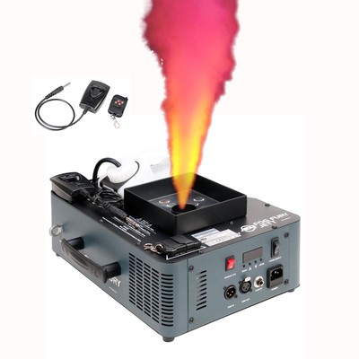 ADJ Fog Fury Jett Smoke Machine & LED Lights with Wireless Remote (2 Pack)