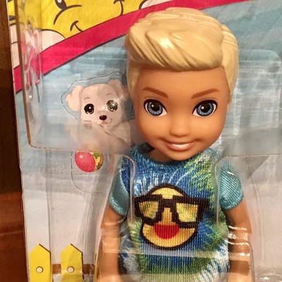 barbie club chelsea boy doll emoji tie dye