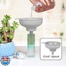 BALIWELL Wide Mouth Kitchen Funnel, Food Grade Plastic Cooking Canning Funnel with 4 Sizes Spouts for Filling Wide and Regular Mason Jars, Spray Dropper Oil Bottle Jug Spices Shampoo Sauce