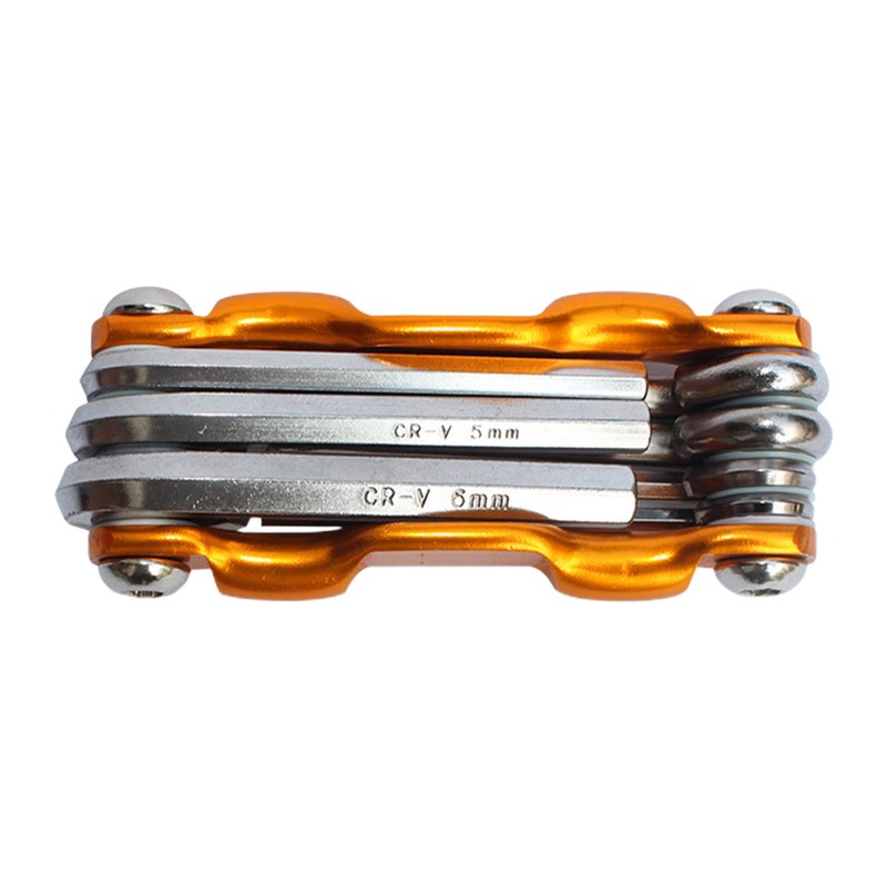 7-in-1 Bike Multitool Portable Universal Screwdriver Alloy Steel Repair Tool