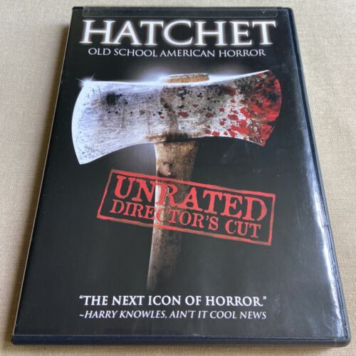 Hatchet (DVD, 2006) W/ Insert Anchor Bay Indie Horror Adam Green Tamara Feldman | eBay Hatchet (DVD, 2006) W/ Insert Anchor Bay Indie Horror Adam Green Tamara Feldman | eBay