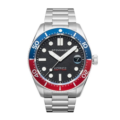 Spinnaker Croft Mid Size Stainless Steel 40mm Japanese Automatic Wristwatch