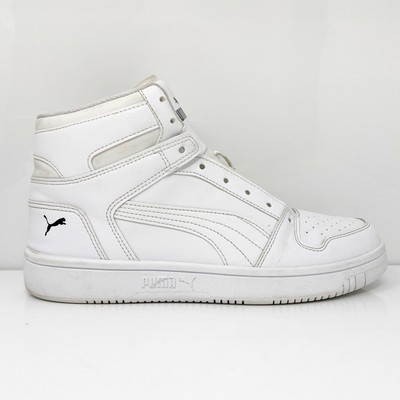 

Кроссовки Puma Mens Rebound Layup 369573-03 Белые Баскетбольные Кроссовки Размер 8.5, Белый, Rebound Layup