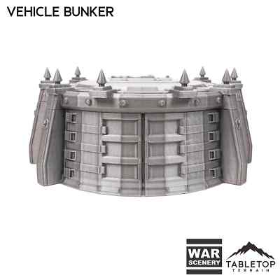 Vehicle Bunker - Grimdark Gothic Wargaming Tabletop