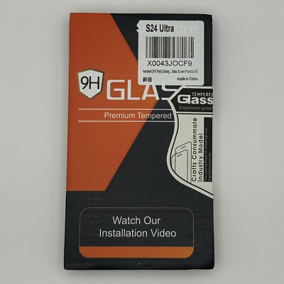 Samcorn Samsung Galaxy S24 Ultra - 3 Screen & 2 Camera protectors (3+2)