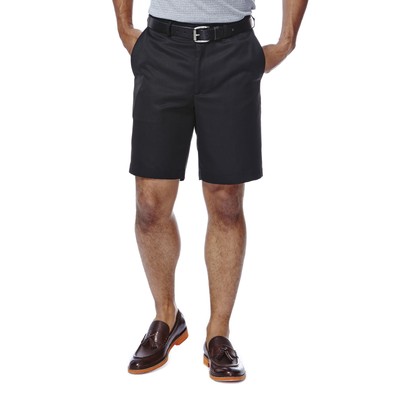 

Haggar Cool 18 Короткие повседневные шорты классического кроя с расширяющейся талией, черные, 32, Черный, 4115452