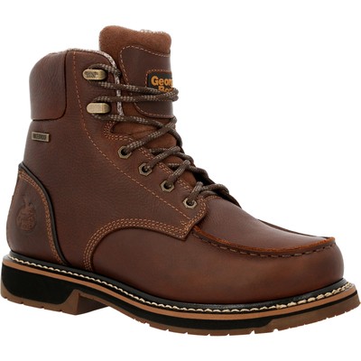 

Водонепроницаемые рабочие ботинки Moc-Toe Georgia Boot AMP LT Edge, Brown, GB00467