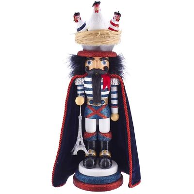 Kurt Adler Hollywood Three French Hens Nutcracker, 17.5"
