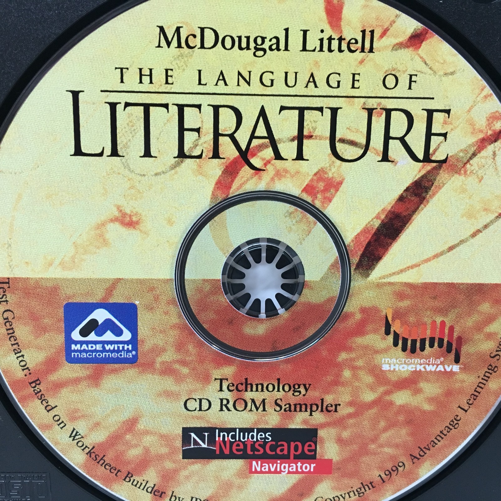 McDougal Littell The Language of Literature CD Technology Sampler