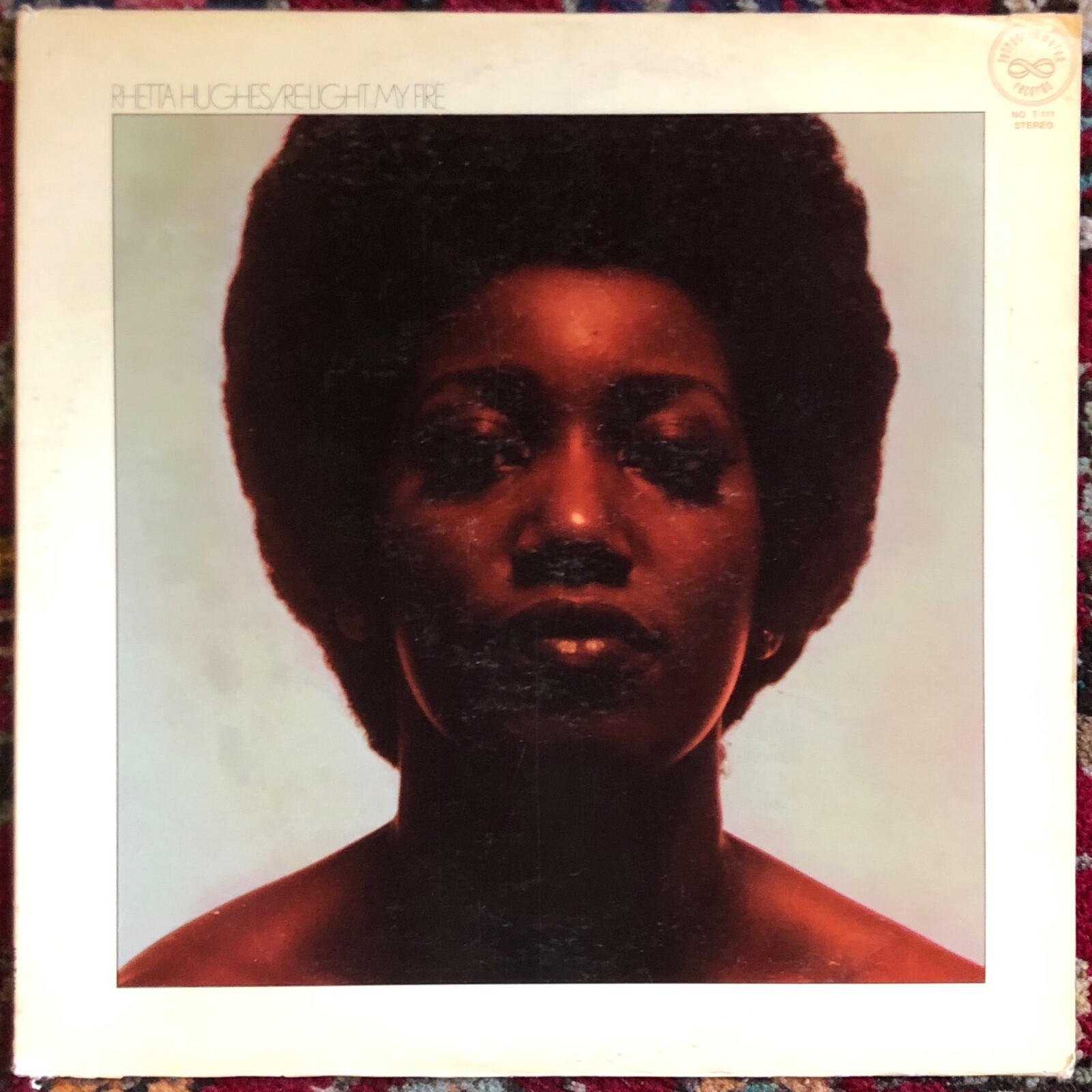 RHETTA HUGHES / RE-LIGHT MY FIRE　LPレコード RHETTA HUGHES Re-Light My Fire - RARE 1969 Soul LP on