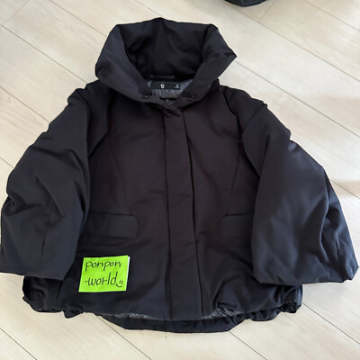 NEW! Uniqlo x Jil Sander  J Hybrid Down Jacket Women black Size L fedex japan
