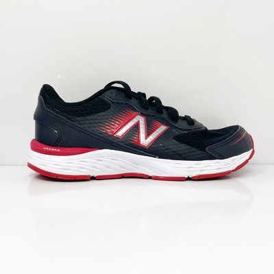 

New Balance Boys 680 V6 YP680LB6 Черные кроссовки для бега Размер 3,5 Вт, Черный, 680 V6