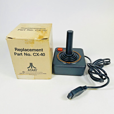 OEM Official Atari 2600 Joystick Controller With Original Box CX-40 -Replacement
