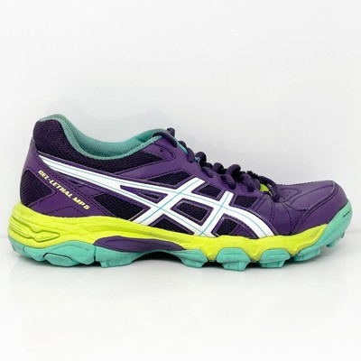 

Женские кроссовки Asics Gel Lethal MP 6 P475Y фиолетовые кроссовки размер 6,5, Фиолетовый, Gel Lethal MP 6