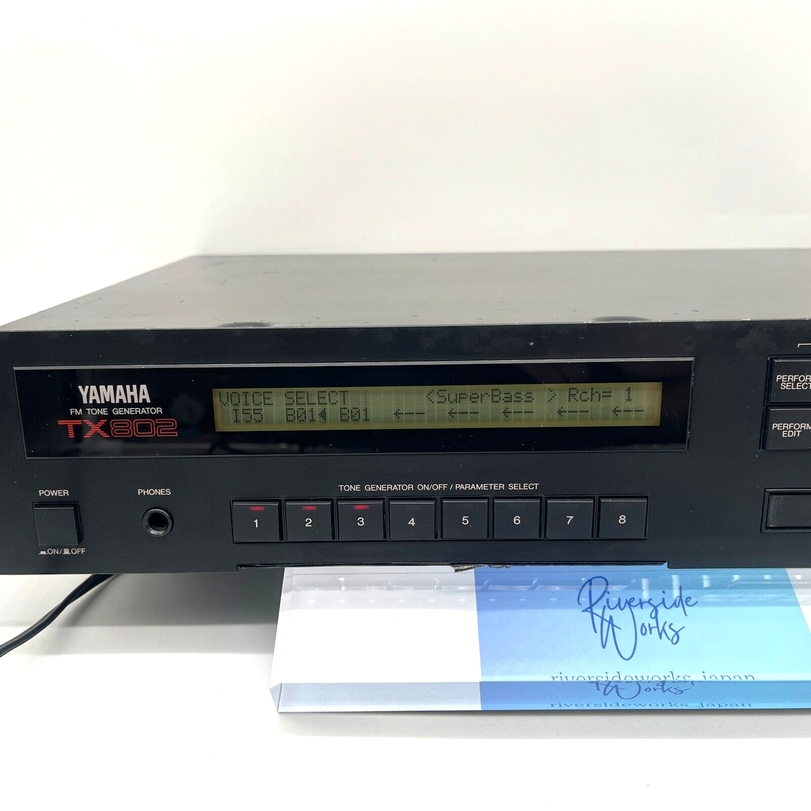 Yamaha TX802 FM Tone Generator Synthesizer Used Tested from Yamaha TX802 FM Tone Generator Synthesizer Used Tested from